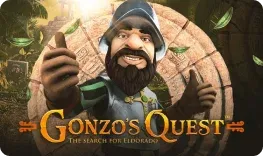 Gonzo's Quest slot at Fortune Clock Casino